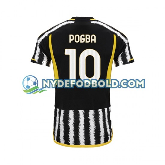 Hjemmebane Trøje Juventus Paul Pogba 10 2023-2024 K/Æ Mænd
