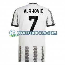 Hjemmebane Trøje Juventus Vlahovic 7 2022-2023 K/Æ Mænd