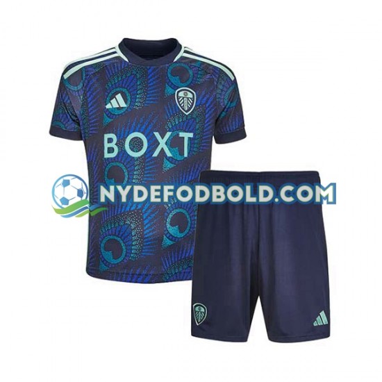 Udebane Trøje Leeds United 2023-2024 K/Æ Børn(+Shorts)