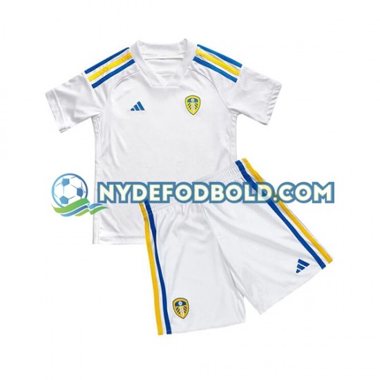 Hjemmebane Trøje Leeds United 2023-2024 K/Æ Børn(+Shorts)