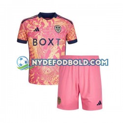 3. Valg Trøje Leeds United 2023-2024 K/Æ Børn(+Shorts)