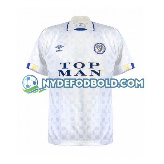 Hjemmebane Trøje Leeds United Retro 1989-1990 K/Æ Mænd