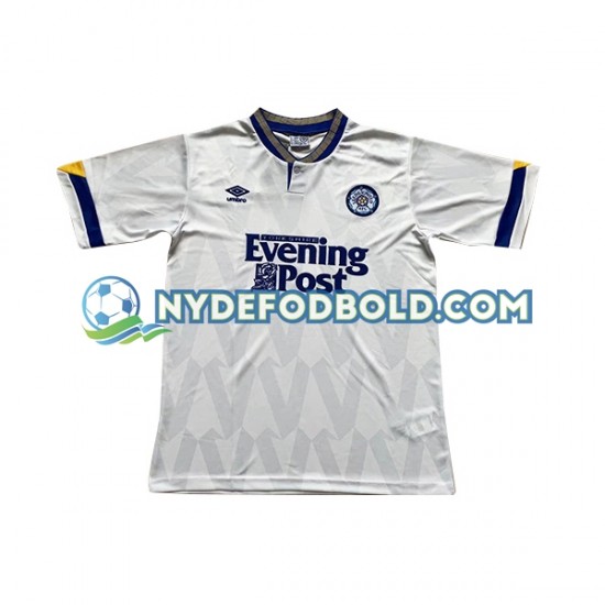 Hjemmebane Trøje Leeds United Retro 1991-1992 K/Æ Mænd