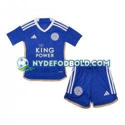 Hjemmebane Trøje Leicester City 2023-2024 K/Æ Børn(+Shorts)