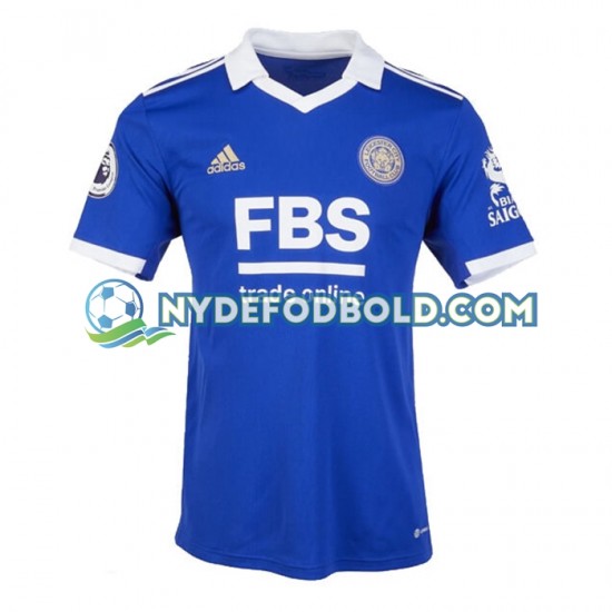 Hjemmebane Trøje Leicester City 2022-2023 K/Æ Mænd