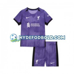 3. Valg Trøje Liverpool 2023-2024 K/Æ Børn(+Shorts)