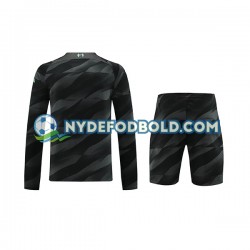 Udebane Trøje Liverpool Målmand 2023-2024 L/Æ Børn(+Shorts)