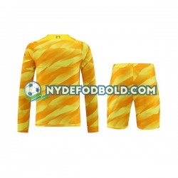 3. Valg Trøje Liverpool Målmand 2023-2024 L/Æ Børn(+Shorts)