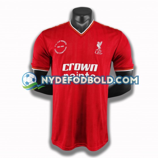 Hjemmebane Trøje Liverpool Retro 1985-1986 K/Æ Mænd
