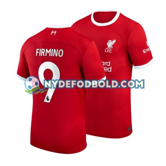 Hjemmebane Trøje Liverpool Roberto Firmino 9 2023-2024 K/Æ Mænd