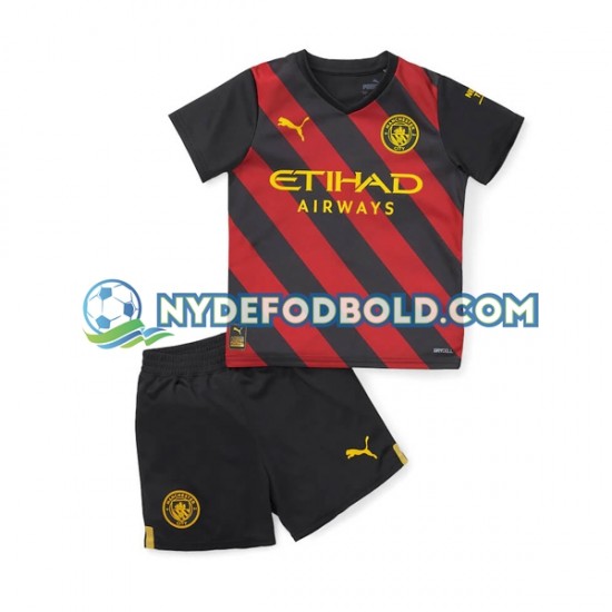 Udebane Trøje Manchester City 2022-2023 K/Æ Børn(+Shorts)