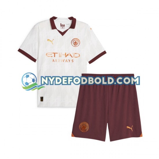 Udebane Trøje Manchester City 2023-2024 K/Æ Børn(+Shorts)