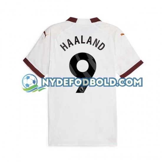 Udebane Trøje Manchester City Erling Haaland 9 2023-2024 K/Æ Mænd