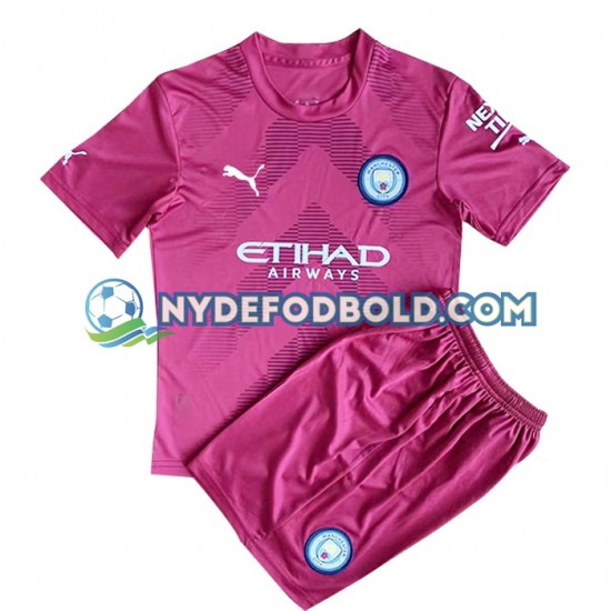 Hjemmebane Trøje Manchester City Målmand 2022-2023 K/Æ Børn(+Shorts)