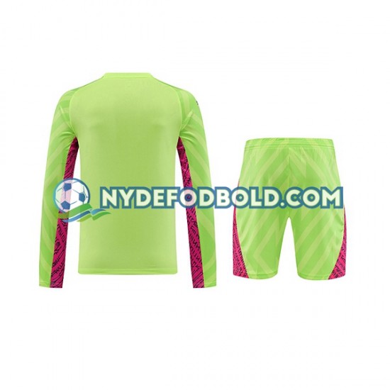 3. Valg Trøje Manchester City Målmand 2023-2024 L/Æ Børn(+Shorts)