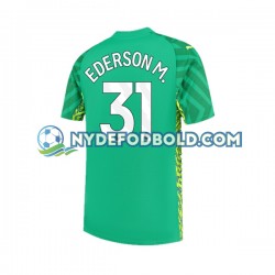 Hjemmebane Trøje Manchester City Målmand Ederson Moraes 31 2023-2024 K/Æ Mænd