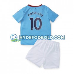 Hjemmebane Trøje Manchester City Grealish 10 2022-2023 K/Æ Børn(+Shorts)