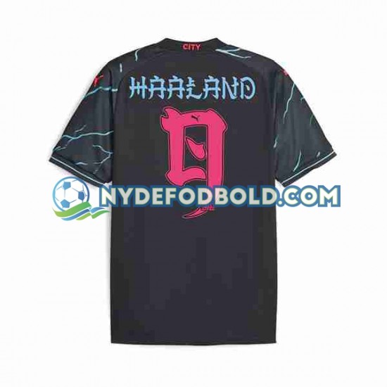 3. Valg Trøje Japan Manchester City Haaland 9 ese Tour Printing 2023-2024 K/Æ Mænd