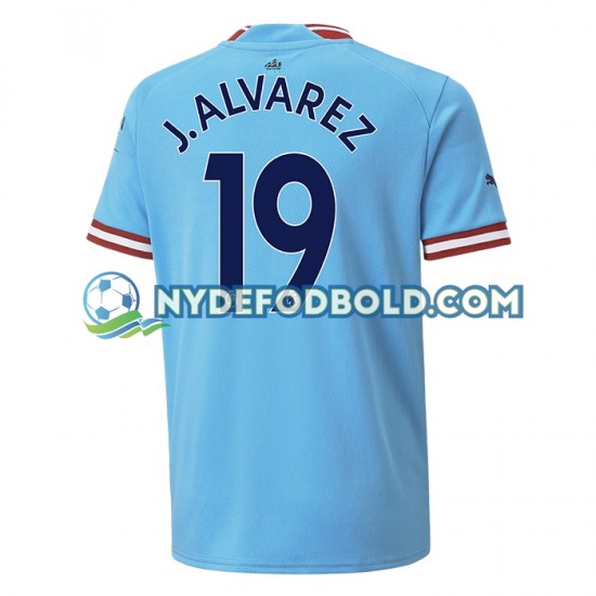 Hjemmebane Trøje Manchester City J. ALVAREZ 19 2022-2023 K/Æ Mænd