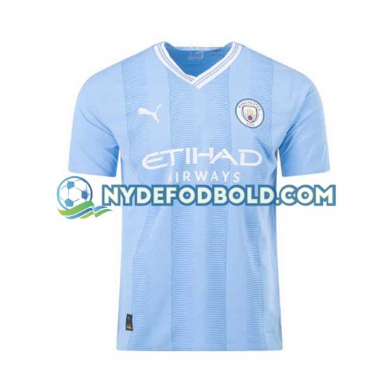 Hjemmebane Trøje Manchester City J. ALVAREZ 19 2023-2024 K/Æ Mænd