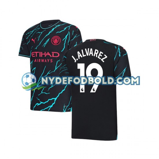 3. Valg Trøje Manchester City Julian Alvarez 19 2023-2024 K/Æ Mænd