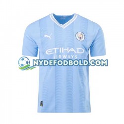 Hjemmebane Trøje Manchester City Kevin De Bruyne 17 2023-2024 K/Æ Mænd