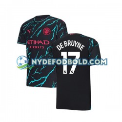 3. Valg Trøje Manchester City Kevin De Bruyne 17 2023-2024 K/Æ Mænd