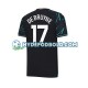 3. Valg Trøje Manchester City Kevin De Bruyne 17 2023-2024 K/Æ Mænd