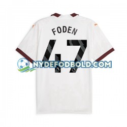 Udebane Trøje Manchester City Phil Foden 47 2023-2024 K/Æ Mænd