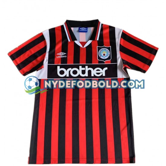 Udebane Trøje Manchester City Retro 1996 K/Æ Mænd