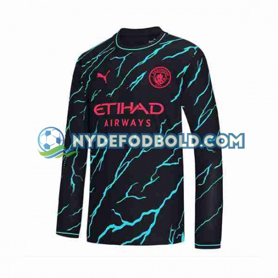3. Valg Trøje Manchester City 2023-2024 L/Æ Mænd