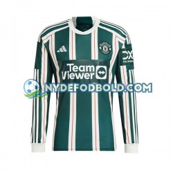 Udebane Trøje Manchester United 2023-2024 L/Æ Mænd