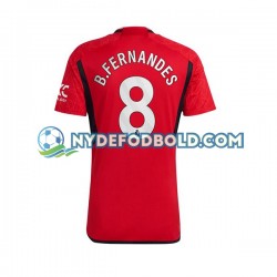 Hjemmebane Trøje Manchester United B.Fernandes 8 2023-2024 K/Æ Mænd