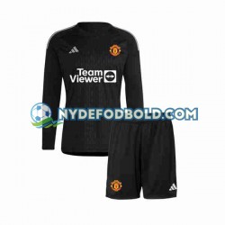 3. Valg Trøje Manchester United Målmand 2023-2024 L/Æ Børn(+Shorts)