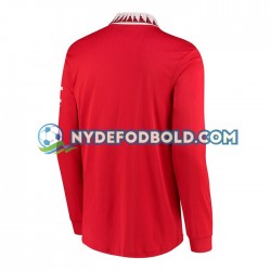 Hjemmebane Trøje Manchester United 2022-2023 L/Æ Mænd