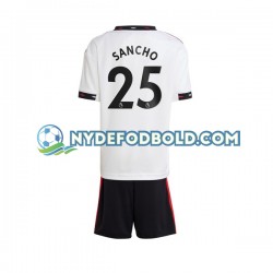 Udebane Trøje Manchester United Jadon Sancho 25 2022-2023 K/Æ Børn(+Shorts)