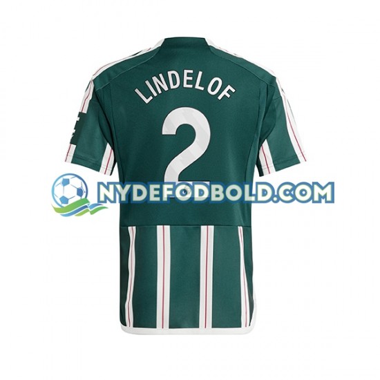 Udebane Trøje Manchester United Lindelof 2 2023-2024 K/Æ Mænd