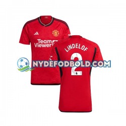 Hjemmebane Trøje Manchester United Lindelof 2 2023-2024 K/Æ Mænd