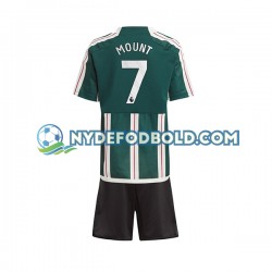 Udebane Trøje Manchester United Mount 7 2023-2024 K/Æ Børn(+Shorts)