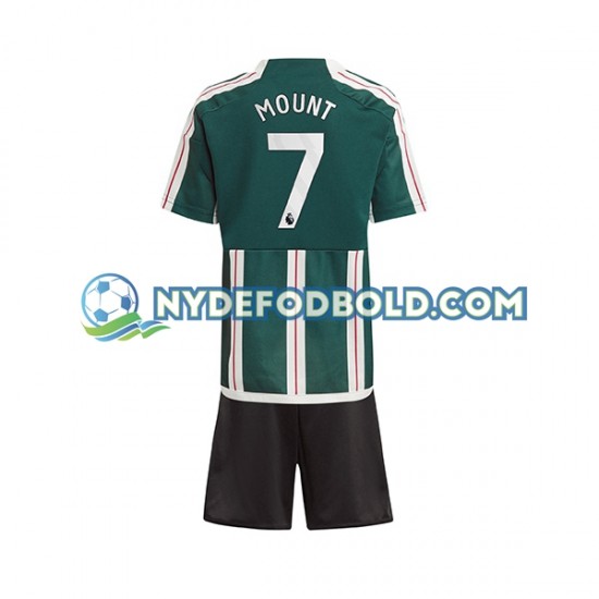 Udebane Trøje Manchester United Mount 7 2023-2024 K/Æ Børn(+Shorts)