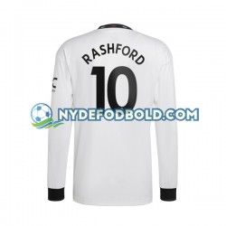 Udebane Trøje Manchester United Rashford 10 2022-2023 L/Æ Mænd