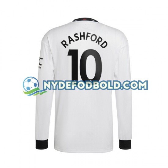 Udebane Trøje Manchester United Rashford 10 2022-2023 L/Æ Mænd
