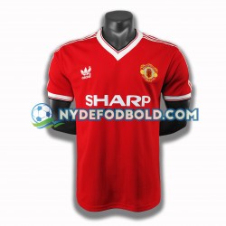 Hjemmebane Trøje Manchester United Retro 1983 K/Æ Mænd