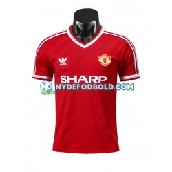 Hjemmebane Trøje Manchester United Retro 1986 K/Æ Mænd