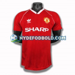 Hjemmebane Trøje Manchester United Retro 1988 K/Æ Mænd