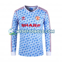 Hjemmebane Trøje Manchester United Retro 1992 L/Æ Mænd
