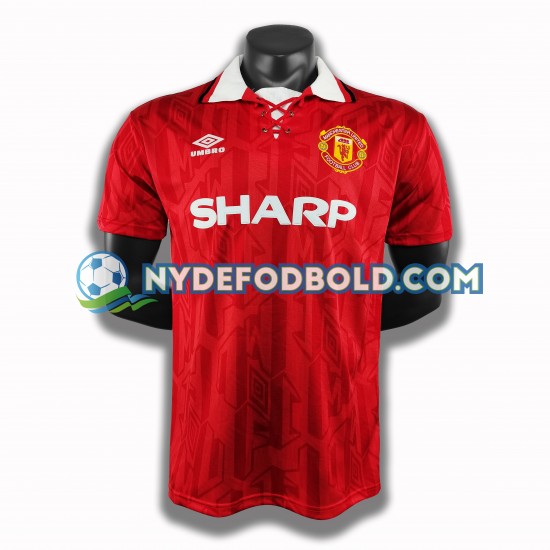 Hjemmebane Trøje Manchester United Retro 1994 K/Æ Mænd