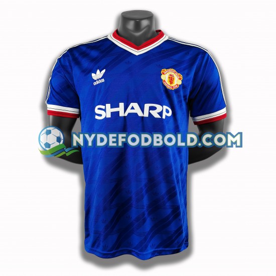 3. Valg Trøje Manchester United Retro 1986 K/Æ Mænd