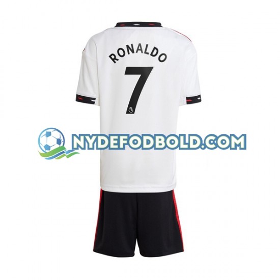 Udebane Trøje Manchester United Ronaldo 7 2022-2023 K/Æ Børn(+Shorts)