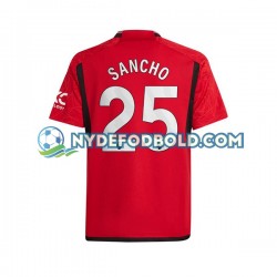 Hjemmebane Trøje Manchester United Sancho 25 2023-2024 K/Æ Mænd